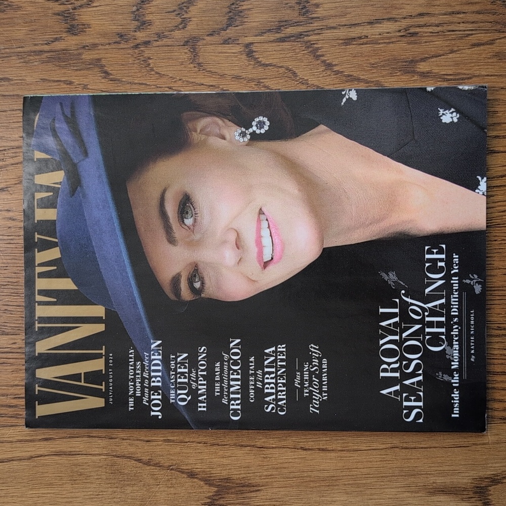 Vanity Fair Magazine July August 2024 A Royal Season Of Change Princess Kate